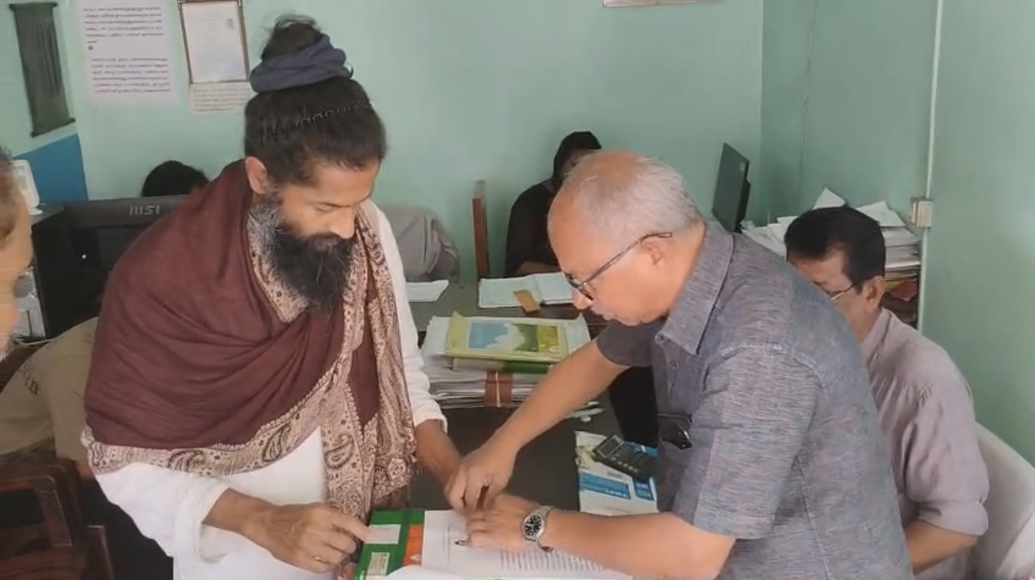 SMS Meditation base training session